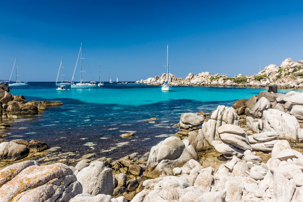 Spiaggia dell'Isola di Lavezzi in Corsica