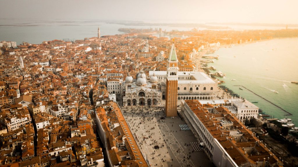Venezia vista dall'alto